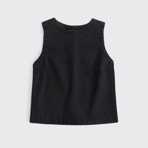 NWOT Abercrombie & Fitch Denim Shell Top!!